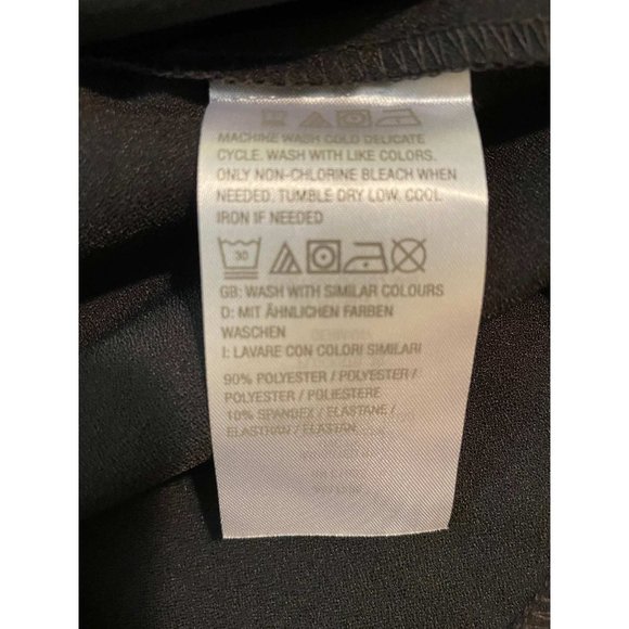 Studio Park x Jayne Brown Double V-Neck Sleeveless Woven Top LARGE (818) - Picture 7 of 7